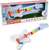 KandyToys Rock N Roll Light Up Sounds Guitar for Kids Toddlers Toy with 7 LEDs view 5