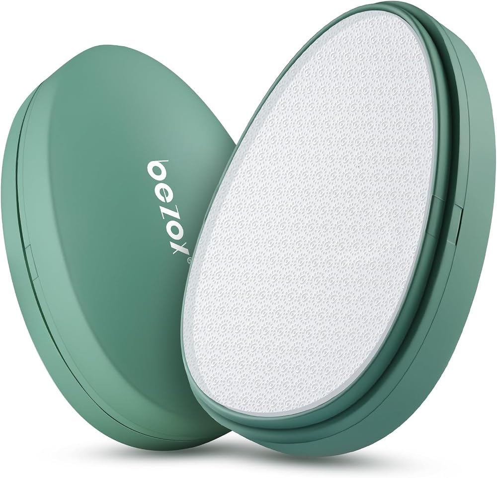 BEZOX 2in1 Nano-Glass Foot File & Callus Remover for Soft Feet