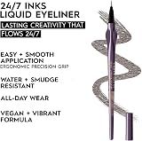 Urban Decay 24/7 Ink Eyeliner Pen Oil Slick Gunmetal 1g Vegan Brush Tip view 3