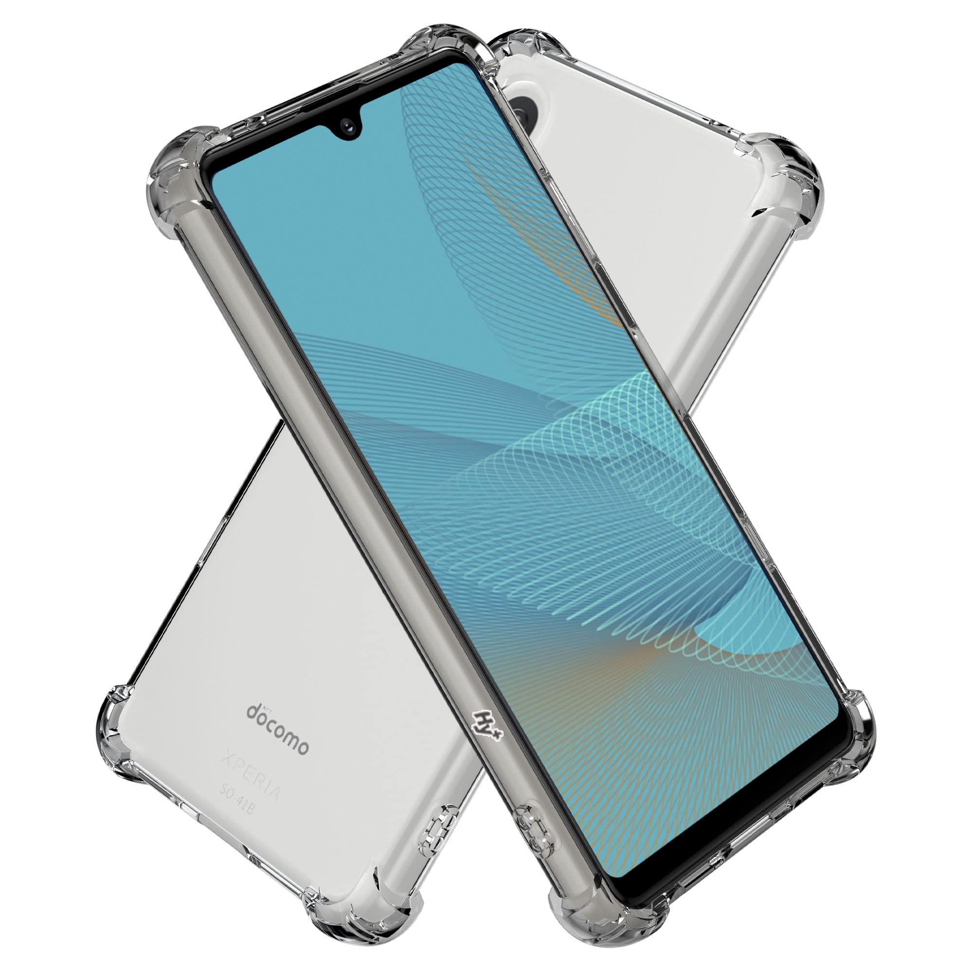 Hy+ Xperia Ace II 耐衝撃 ケース SO-41B カバー ストラップホール 米軍MIL規格 クリア 衝撃吸収ポケット内蔵 TPU ケース エクスペリアエース2商品画像