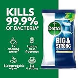 Dettol Big & Strong Bathroom Wipes 25 Count - Extra Strength Soap Scum Limescale view 6