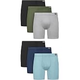 Hanes Men's Underwear Boxer Briefs Pack, Moisture-wicking Underwear for Men, Breathable, Cool &amp; Breathable Cotton