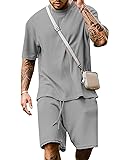 Babioboa Men's T Shirt & Shorts Suit Summer