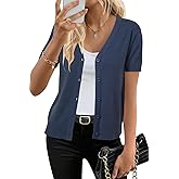 Arach&Cloz Women's Wool Blend Business Casual Cardigan Sweaters Tops