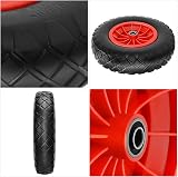 Trintion 16 Inch Wheelbarrow Wheel 4.80-8 Puncture Proof PU Foam Tire (2) view 8