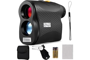 MIKODA Golf Rangefinder - Ultimate Range Finder for Golf & Hunting, Essential Golf Accessories & Gifts, Advanced Golf GPS wit