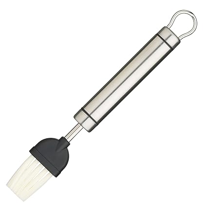 Kitchen Craft Professional Backpinsel Edelstahl ovaler Griff