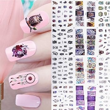 Butterfly Water Decal Nail Stickers