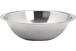 Update International MB-500 5-Quart Stainless Steel Mixing Bowl, Silver