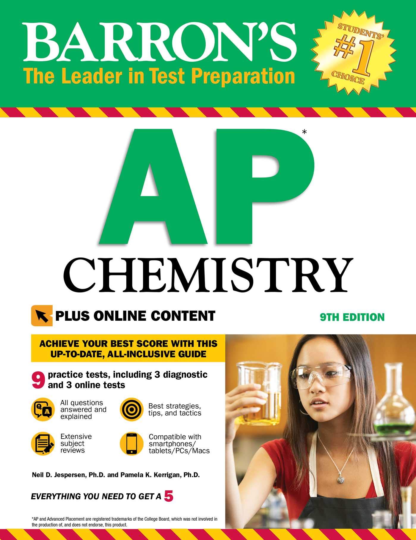 Kindle Store,Kindle eBooks,Education & Teaching AP Chemistry with Online Tests (Barron's Test Prep) Neil D. Jespersen