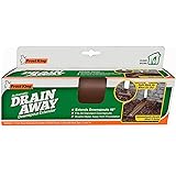 Frost King DE46BR Automatic Plastic Drain Away Downspout Extender, Extends 4-Feet, Brown 1