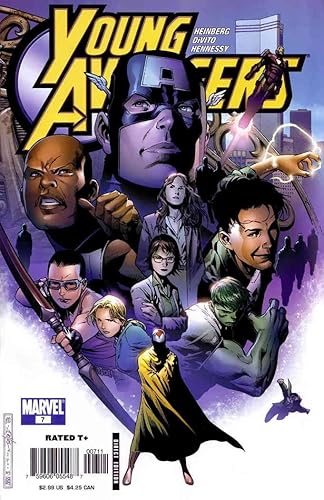 Amazon Com Young Avengers 7 Vf Nm Marvel Comic Book Entertainment Collectibles