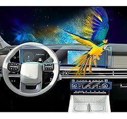 EUEKY 2PCS 2024 Hyundai Santa Fe Screen Protector