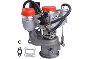 Hodflop 12687057 Turbo Turbocharger Kit w/Wastegate Actuator & Gasket Compatible with Chevy Malibu L LS LT 1.5L EcoTec Engine 2016-2023 Replace# 12669064 12690543