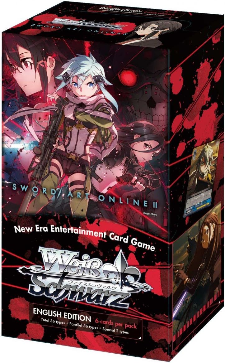 Weiss Schwarz Sword Art Online II Extra Booster Box [English Edition]