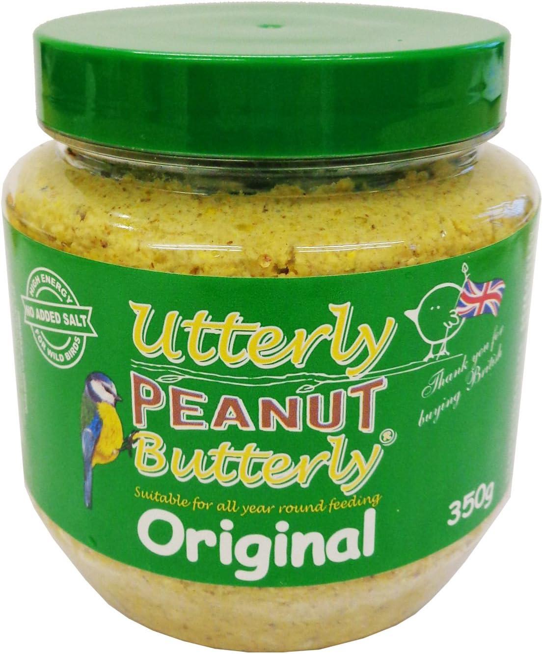 Twootz Utterly Peanut Butterly Wild Birds Peanut Butter For Garden
