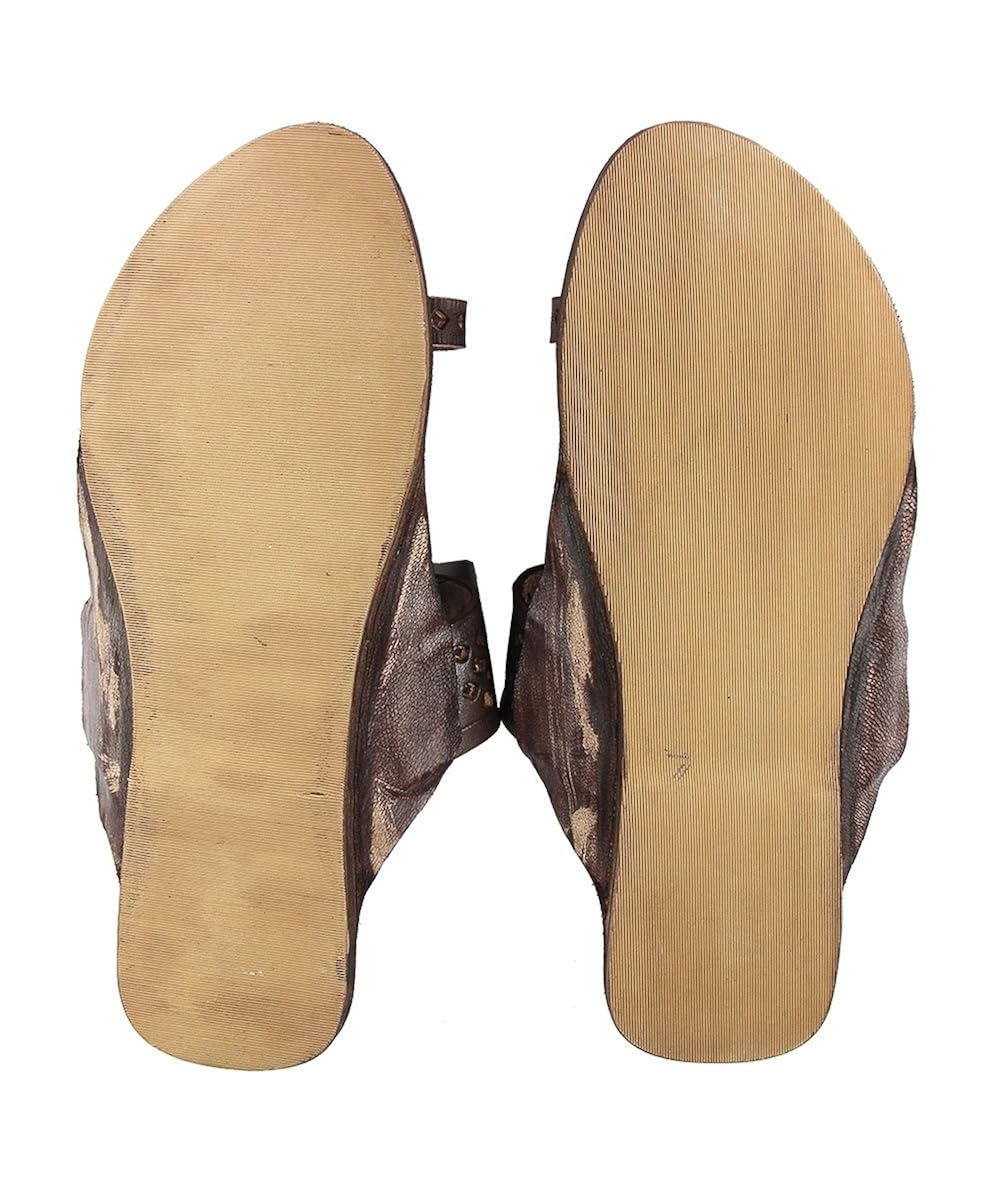 ekolhapuri awesome looking ladies authentic handmade genuine leather kolhapuri chappal