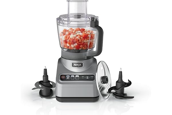 Ninja Professional Plus Food Processor 850-Watts With Auto-iQ Preset Programs Chop Puree Dough Slice Shred With a 9-Cup Capac