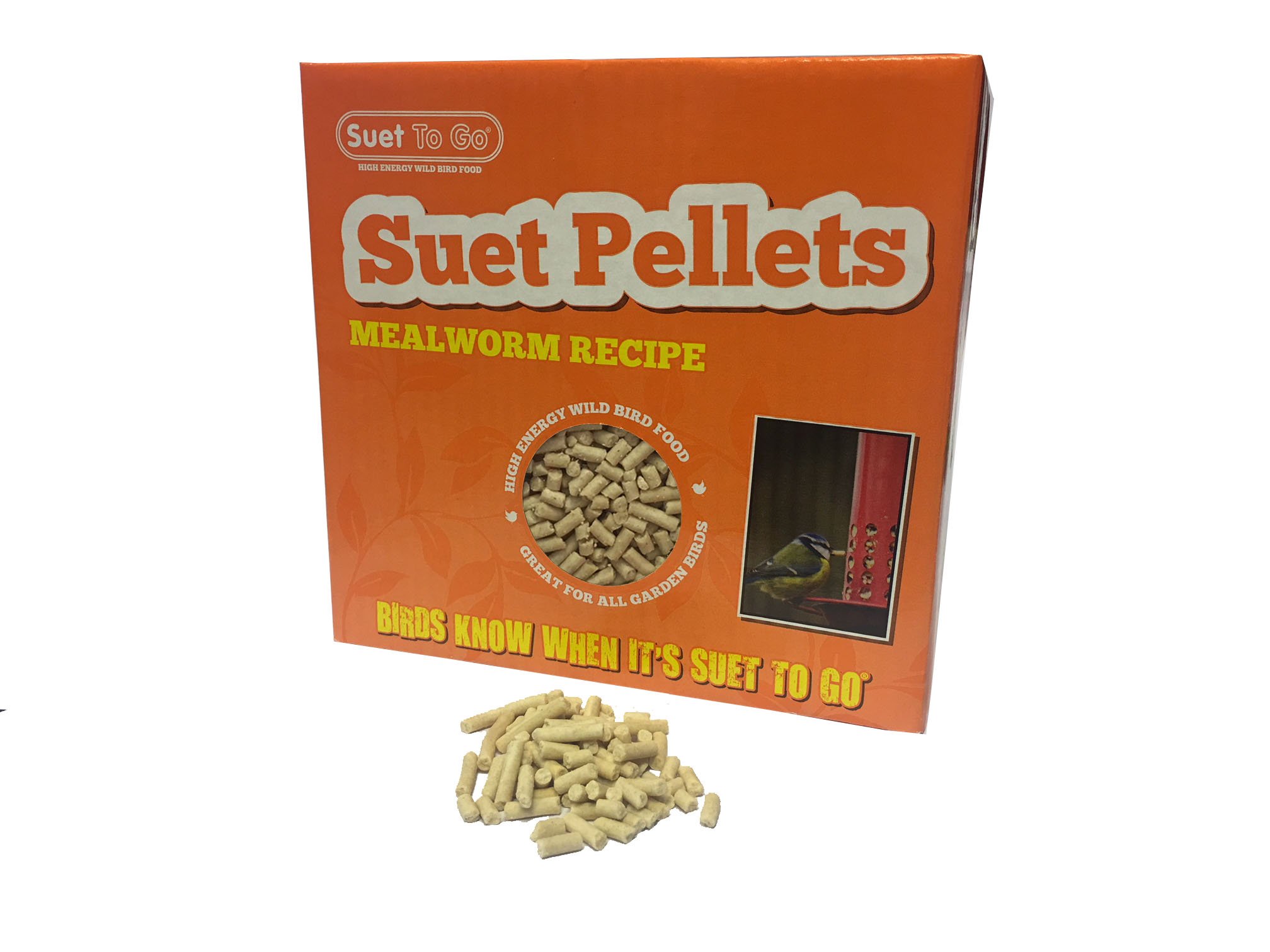 Suet to Go Grab N’ Go Mealworm Suet Pellets 3kg