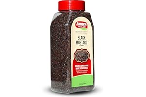 James Spices Inc. Black Mustard (Black Mustard Bold 25 Ounce)