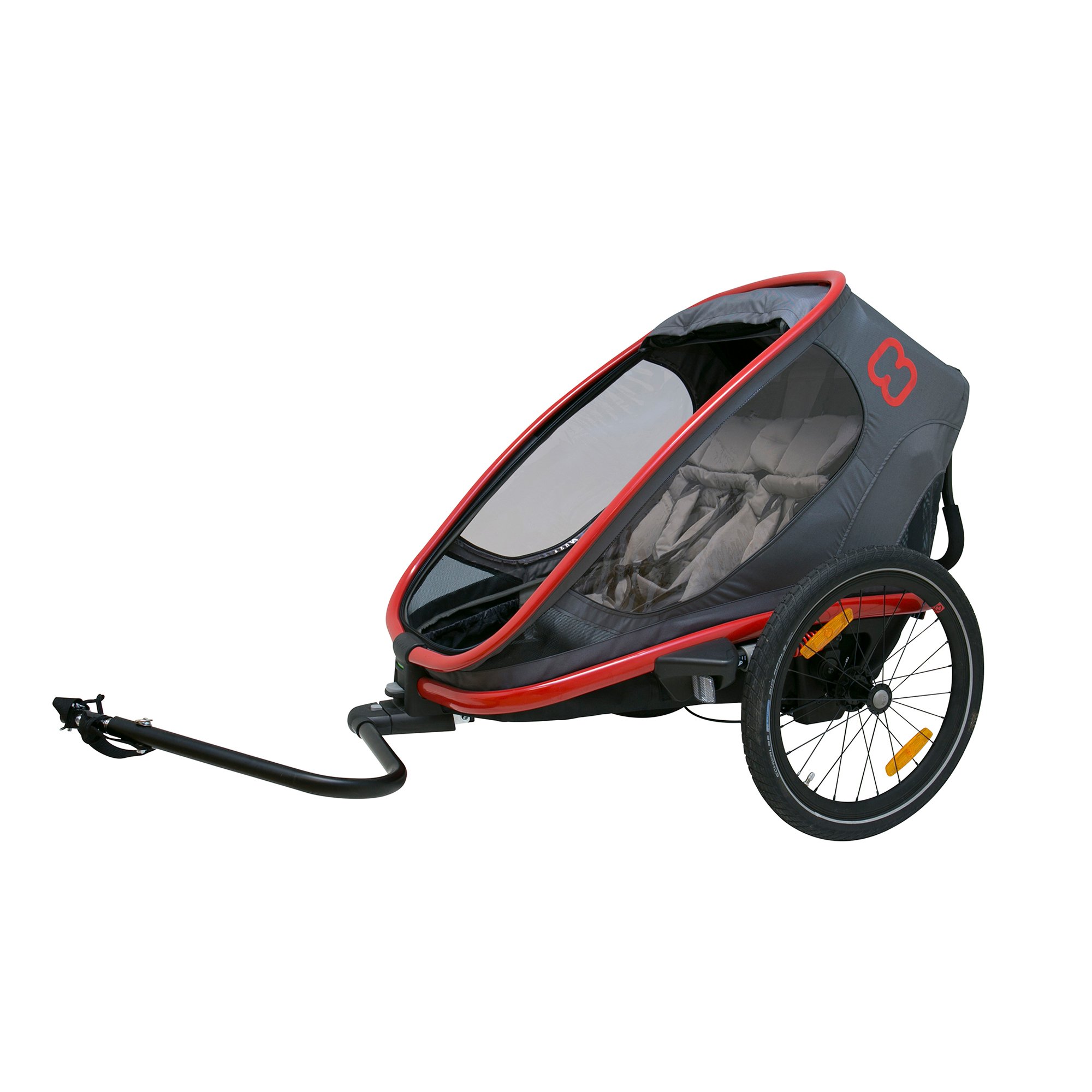 Hamax Outback MultiSport Child Bike Trailer + Stroller (Jogger Wheel