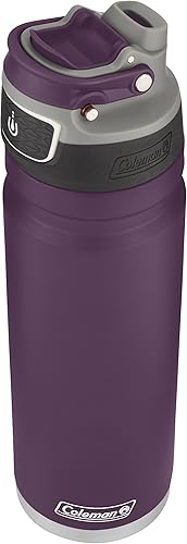 Coleman FreeFlow Water Bottle dark purple