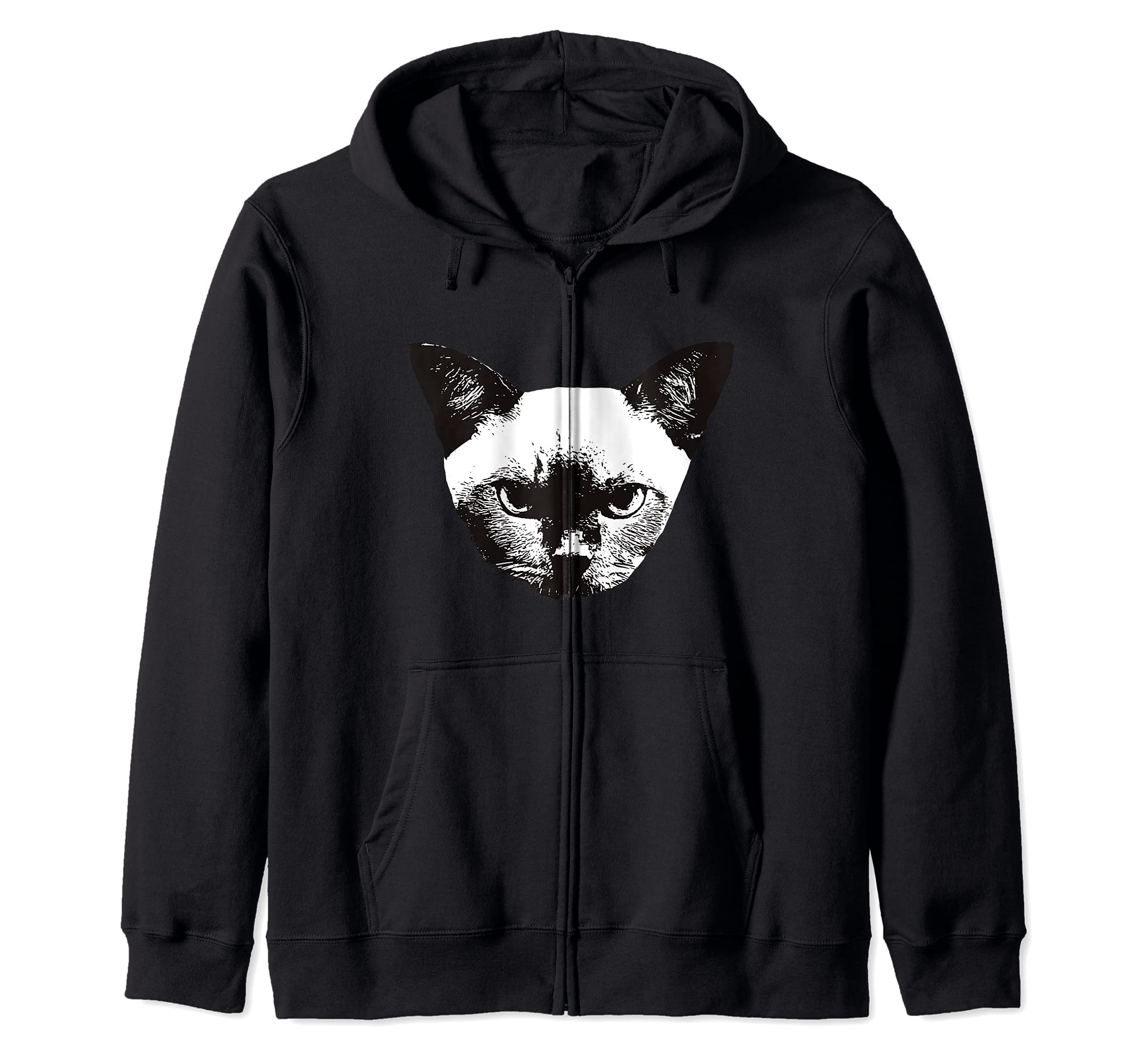Burmese Cat Zip Hoodie