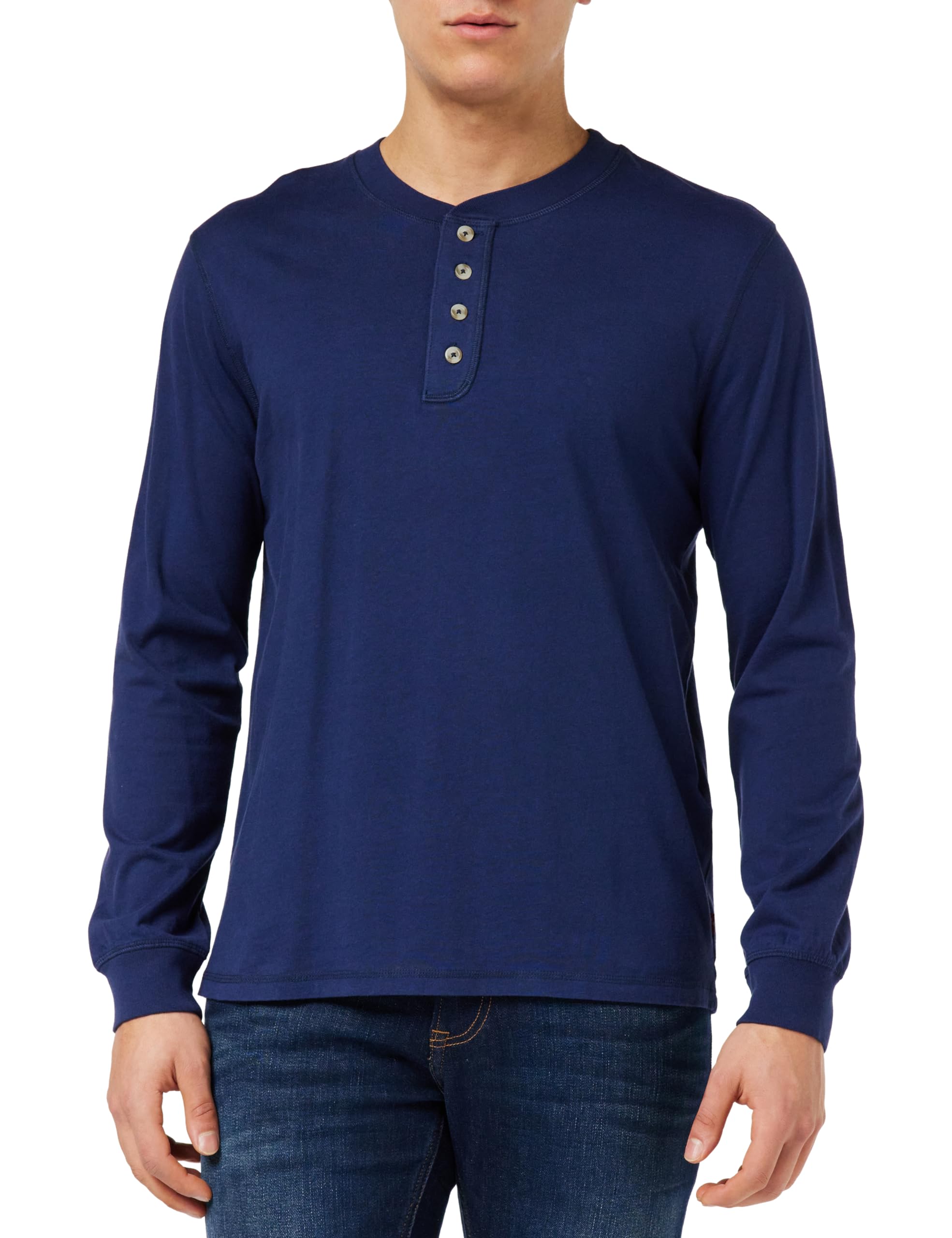 Levi's Men's 4-Button Henley Shirt, Naval Academy, S