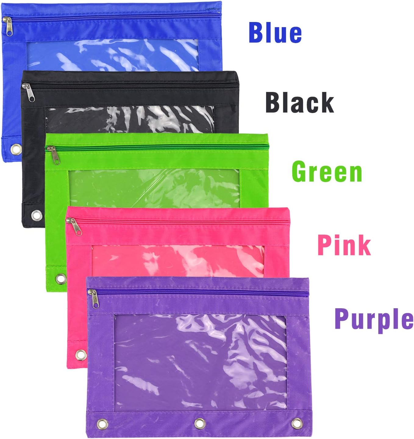 YOUSHARES Pencil Pouch 3 Ring - Image 4