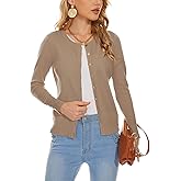 Spicy Sandia Womens Cardigan Sweaters Lightweight Button Up Crewneck Dressy Casual Trendy Spring Sweater Jackets