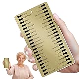 WEIWODULE Grocery List | Metal Grocery List