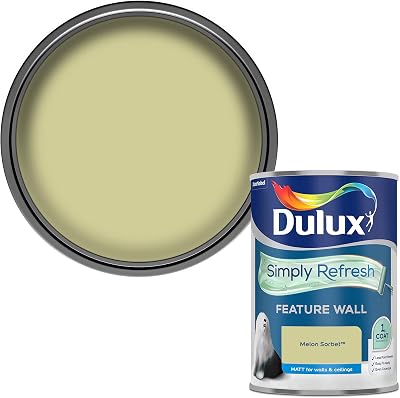 Dulux Simply Refresh Melon Sorbet Matt Emulsion Paint 1.25L - One Coat