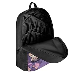 HUGS IDEA School Backpack Funny French Bulldog