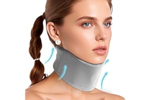 Artelse Ice Silk Neck Brace - Soft, Breathable Cervical Collar for Pain Relief & Posture Correction - Anti-Snoring Support for Comfortable Sleep - Ideal for Office Workers