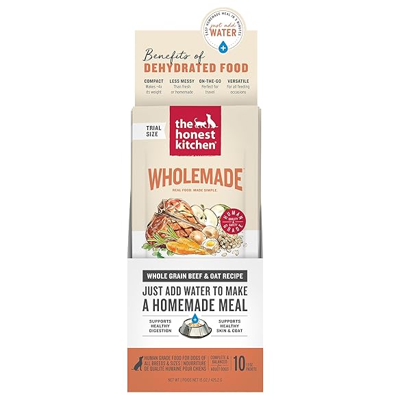 THE HONEST KITCHEN HUMAN GRADE WHOLEMADE™ DEHYDRATED WHOLE...