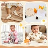 Topsky Newborn Baby Gift Basket Hamper Set Unisex Cotton Rope Basket view 6