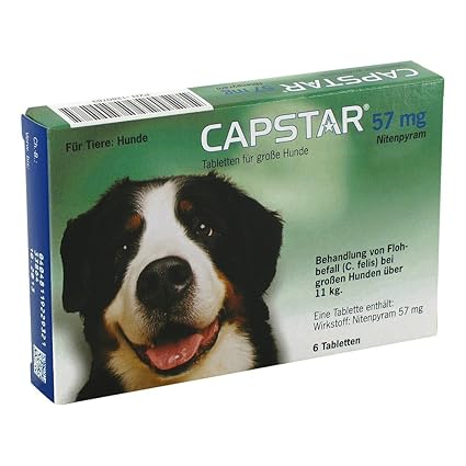 Capstar 57 mg Tabletten für grosse Hunde 6 stk