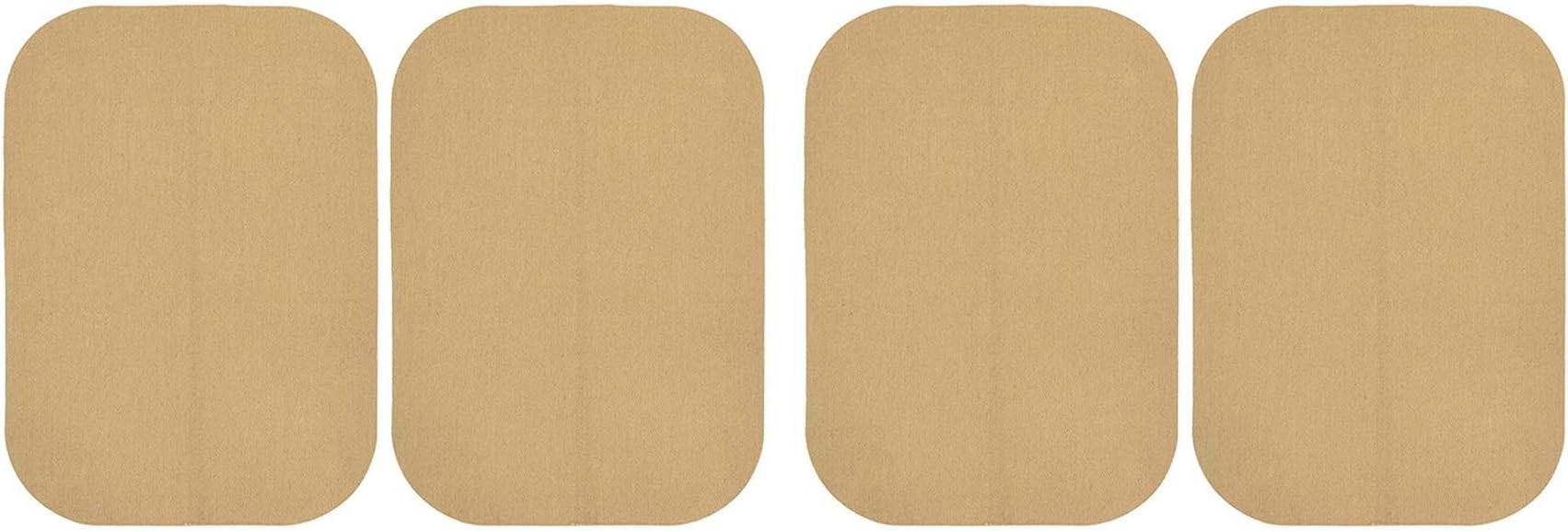 Wrights 230008091B Bondex Iron-On Patches 5"X7" 2/Pkg-Beige (2 Pack)