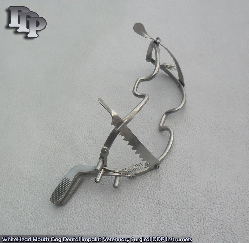 DDP 5" Whitehead Dental Mouth Immobilizer Gag Stainless