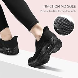 STQ Womens Slip on Walking Shoes Air-Cushion