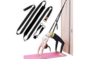 XEMZ Back bend Assist Trainer - Improve Back and Waist Flexibility, Door Flexibility Stretching Strap, Home equipment for Ballet, Dance, Yoga, Gymnastics, Cheerleading, Splits