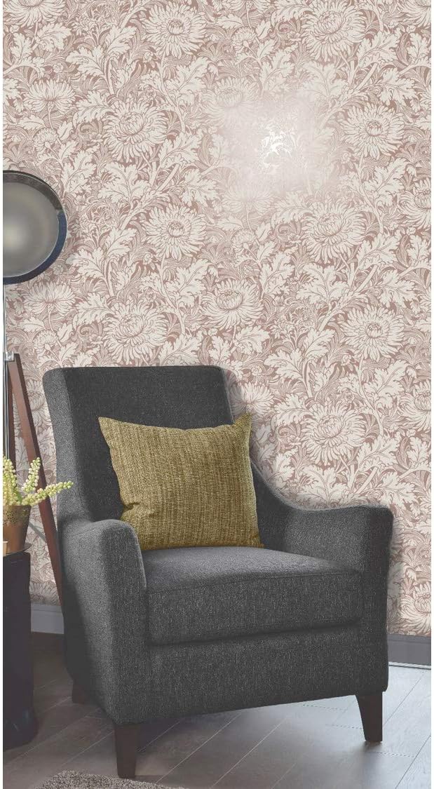 Sandringham Floral Rose Gold, Pink - Image 4