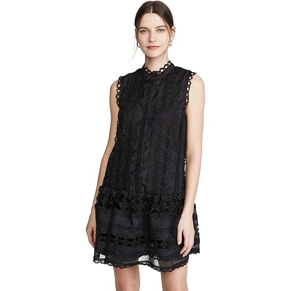 black lace short dress Chanel Autumn '05 Black Lace Short Dress – Vintage Grace main image 1