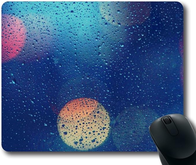 Custom Wet Glass 2 Gaming Mouse Pad Durable Desktop Laptop MousePad Office