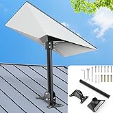 Starlink Roof Mount Gen 3, 180° Adjustable Starlink Pivot Mount, Heavy Duty Starlink Pole Mount with Starlink Gen 3 Pipe Adap