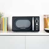 Hamilton Beach Retro Microwave 20L 700W Digital LED 8 Pre-set Black HB70H20B view 2