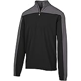 Mizuno Boys Comp Long Sleeve Batting Jacket, Black-shade, Medium US