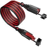 Basysion Compatible with NOCO GC004 X-Connect 10-Foot Extension Cable Wire Harness Replacemen,Compatible with Genius Smart Ba