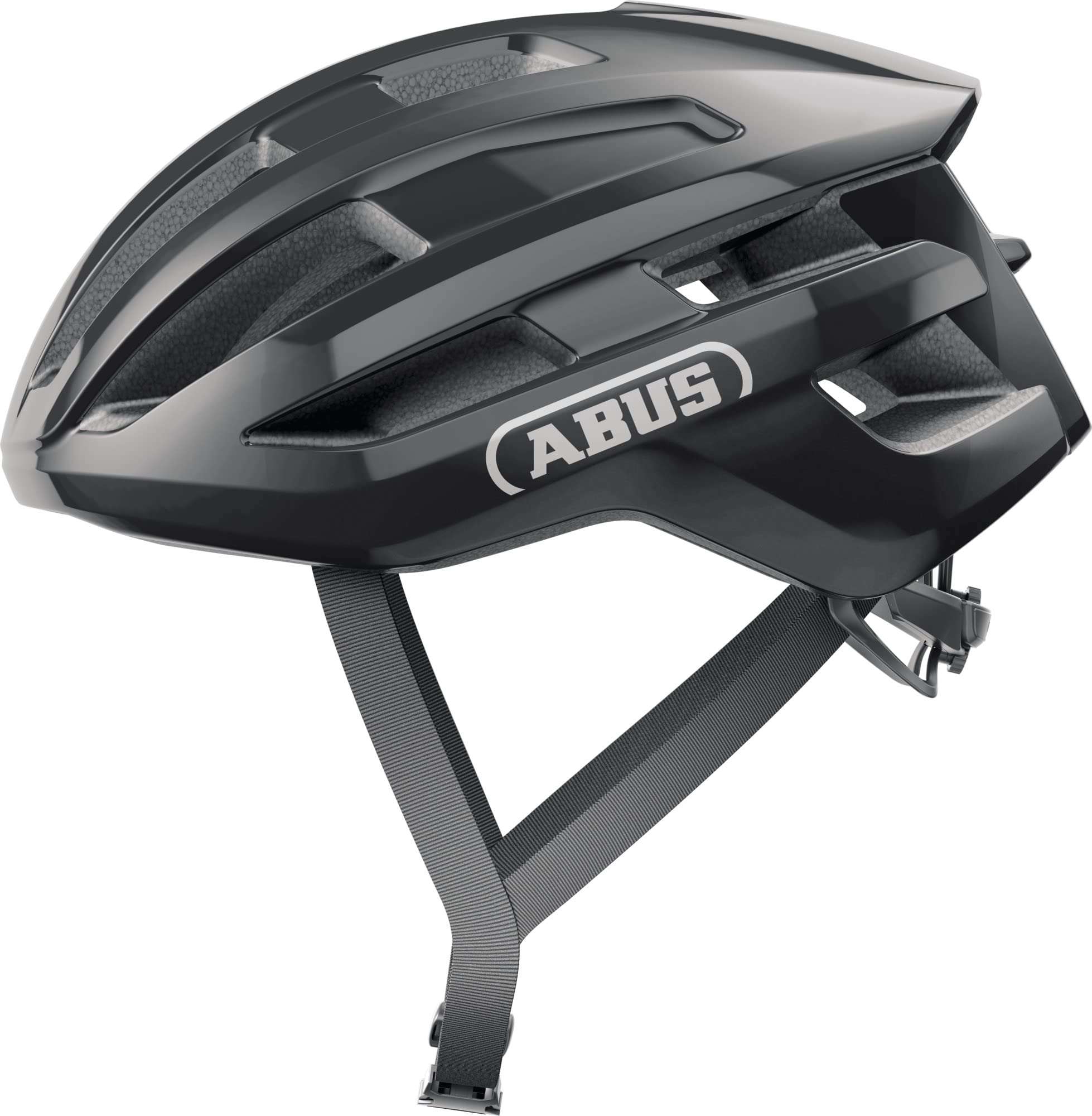 ABUS PowerDome road bike helmet - lightweight bike helmet with clever ventilation system and aerodynamic profile - Made in Italy - for men and women