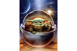 Buffalo Games - Star Wars™ Fine Art Collection - Galactic Child - 1000 Piece Jigsaw Puzzle for Adults Challenging Puzzle Perfect for Game Nights - Finished Size is 26.75 x 19.75